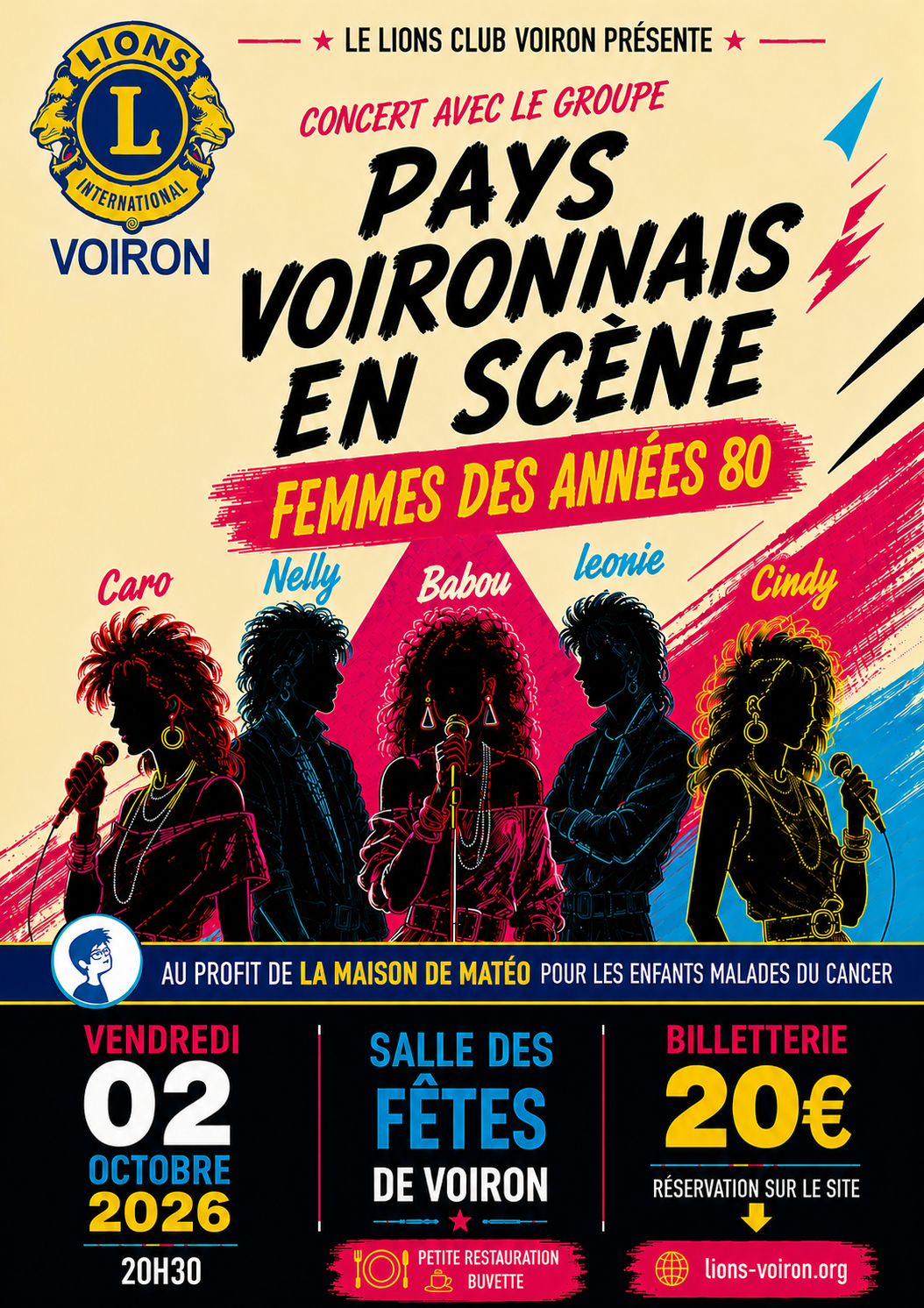 Affiche du concert Pays Voironnais en Scène