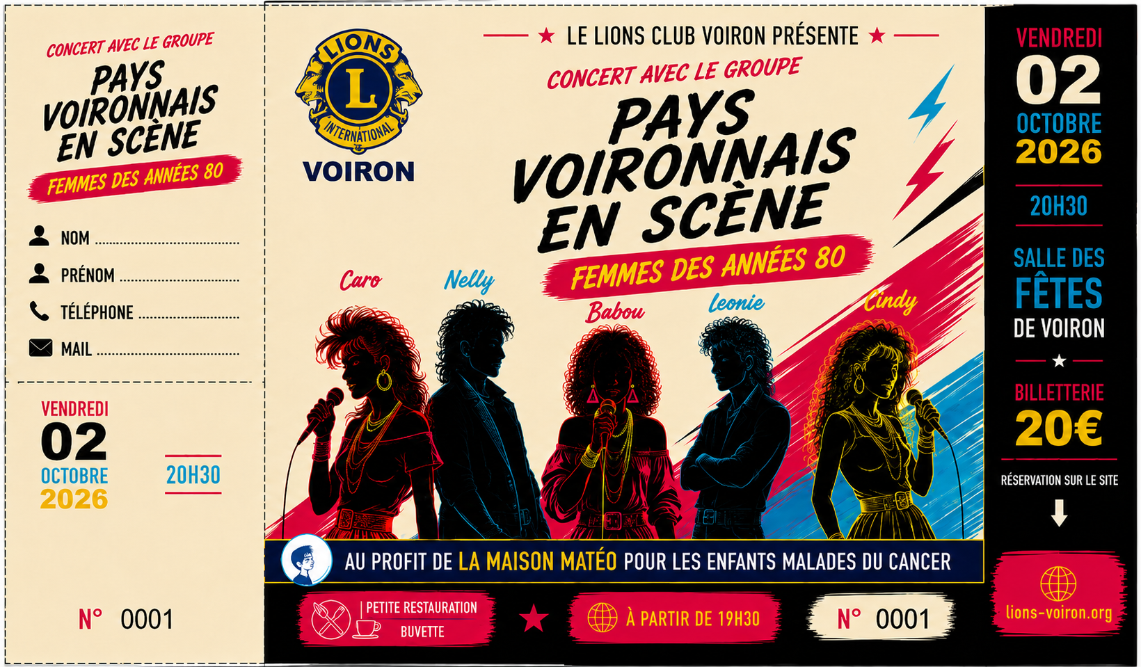 Aperçu du billet du concert Pays Voironnais en Scène