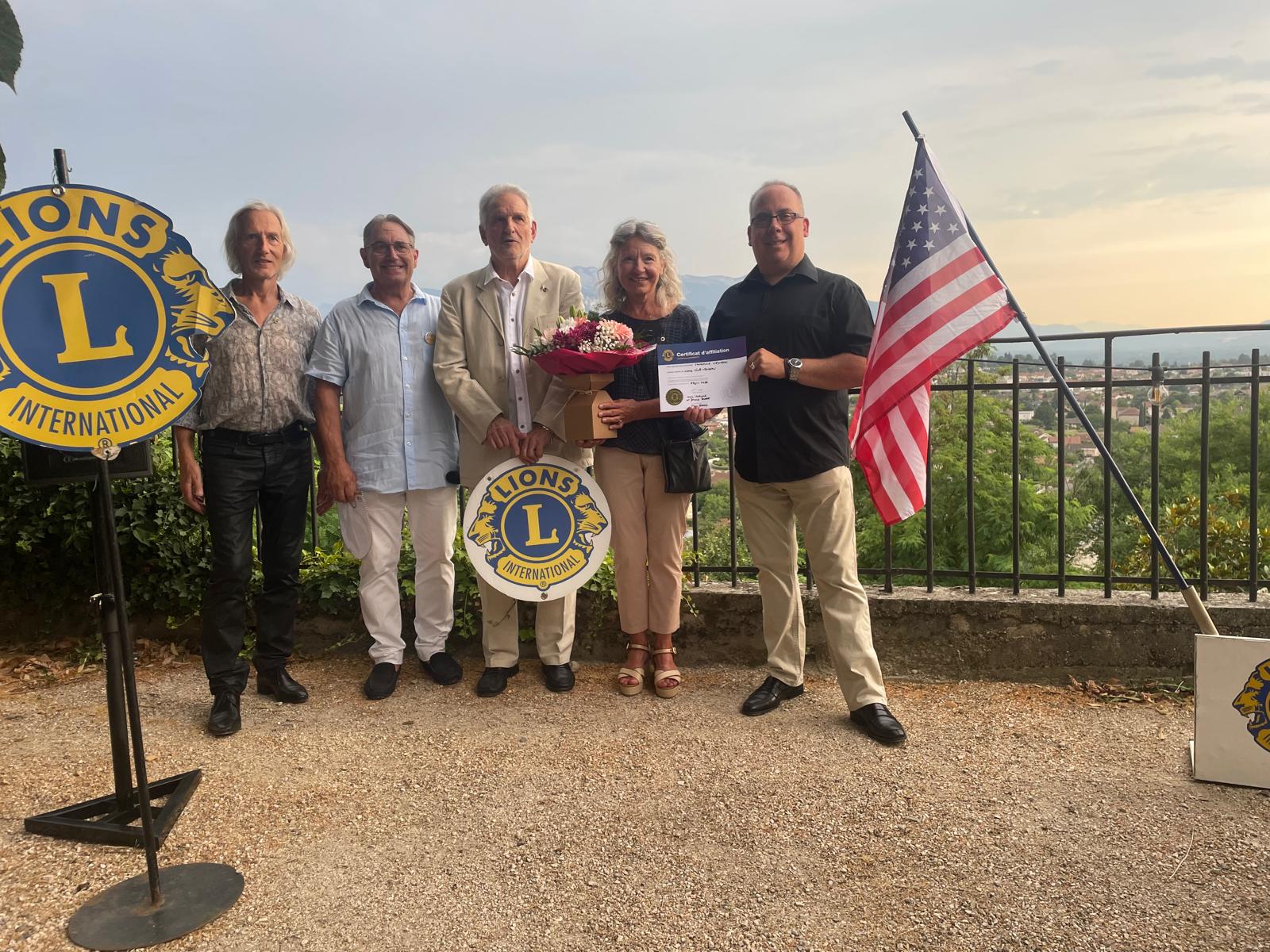 Intronisation Lions Club Voiron - 25 juin 2026